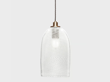 CONO #007 - Murano glass pendant lamp by Sogni Di Cristallo - view 2